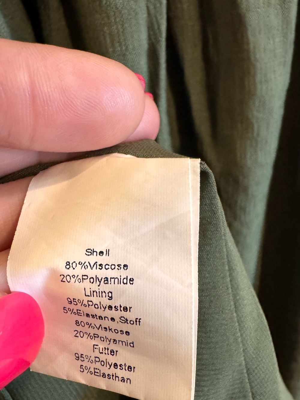 Scarlett Darkness Olive Green Renaissance Maxi Skirt with Drawstring Waist - Picture 10 of 11